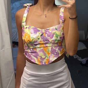 floral top